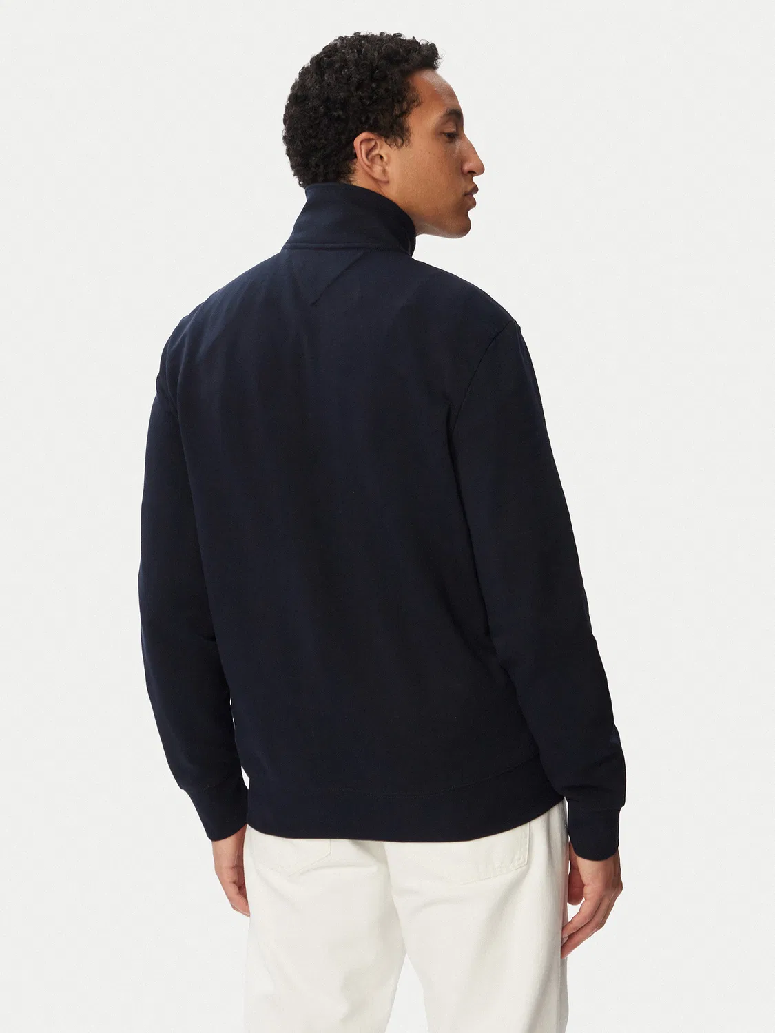 Мужская толстовка стандартного кроя Script Stack Tommy Hilfiger, темно-синий — фото 3