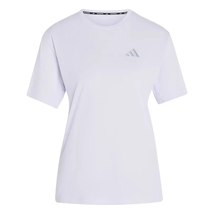 Женская футболка с принтом Run Ess Tee W adidas, Фиолетовый