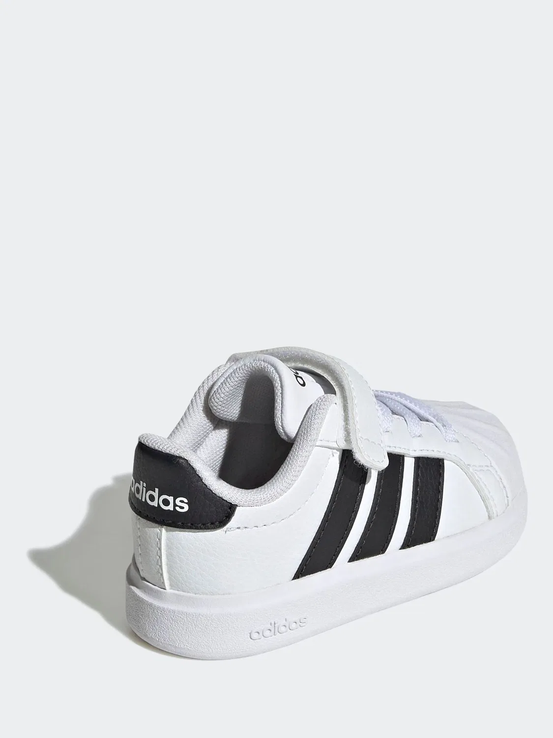Кроссовки с эластичной шнуровкой adidas White Street Talk, белый — фото 4