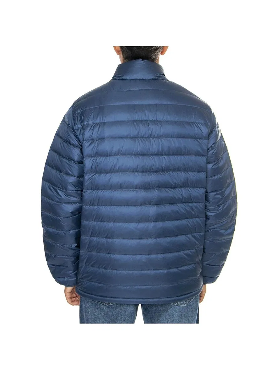 Куртка LEVI'S межсезонья 'Tobal Down Packable Sargasso Sea Blue' синего цвета — фото 4
