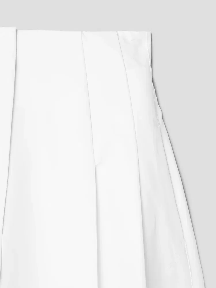Брюки широкие, хлопок, Le Pantalon Souro JACQUEMUS, White — фото 4