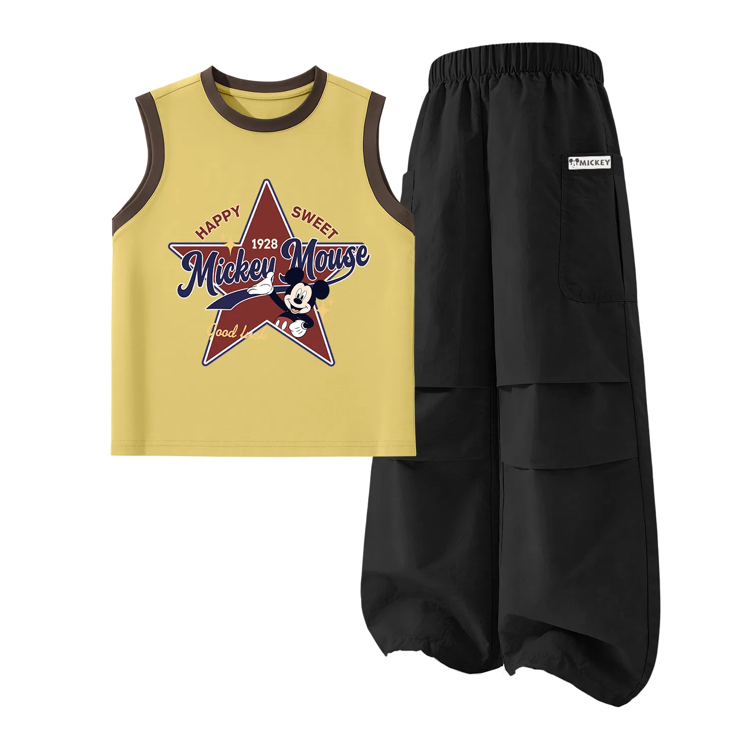 Детский спортивный костюм Mickey Mouse, Disney, Brown Yellow