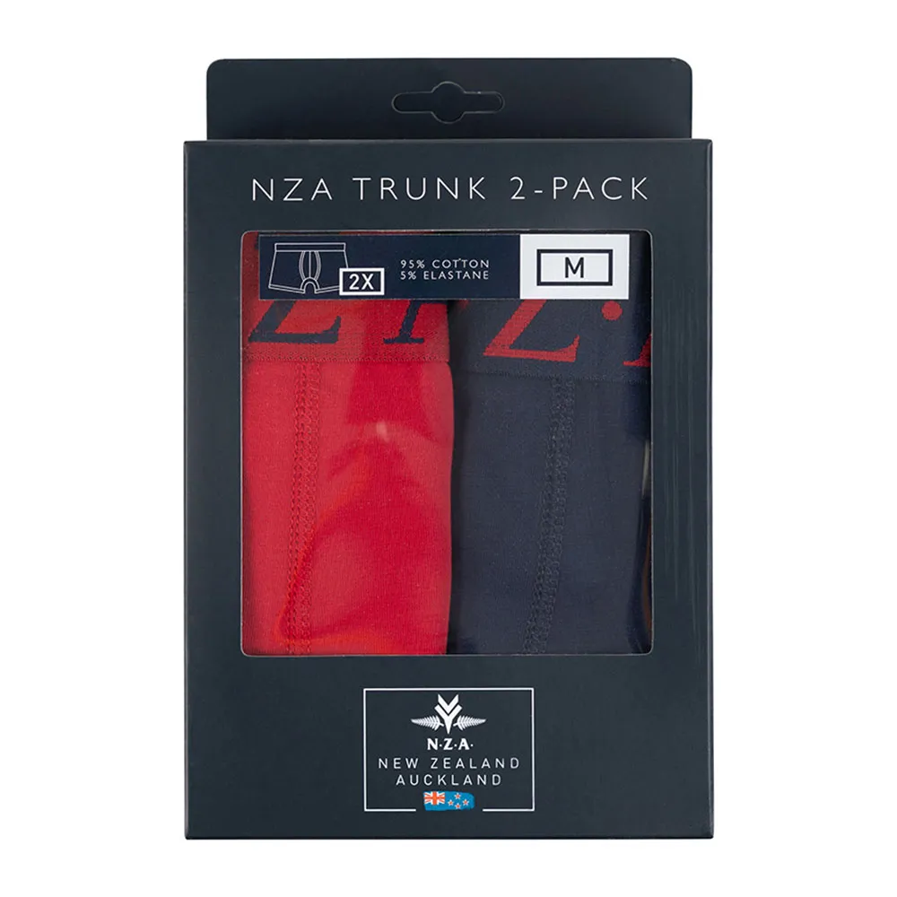 

Трусы-боксеры Nza New Zealand Hayes 2 units, синий/красный