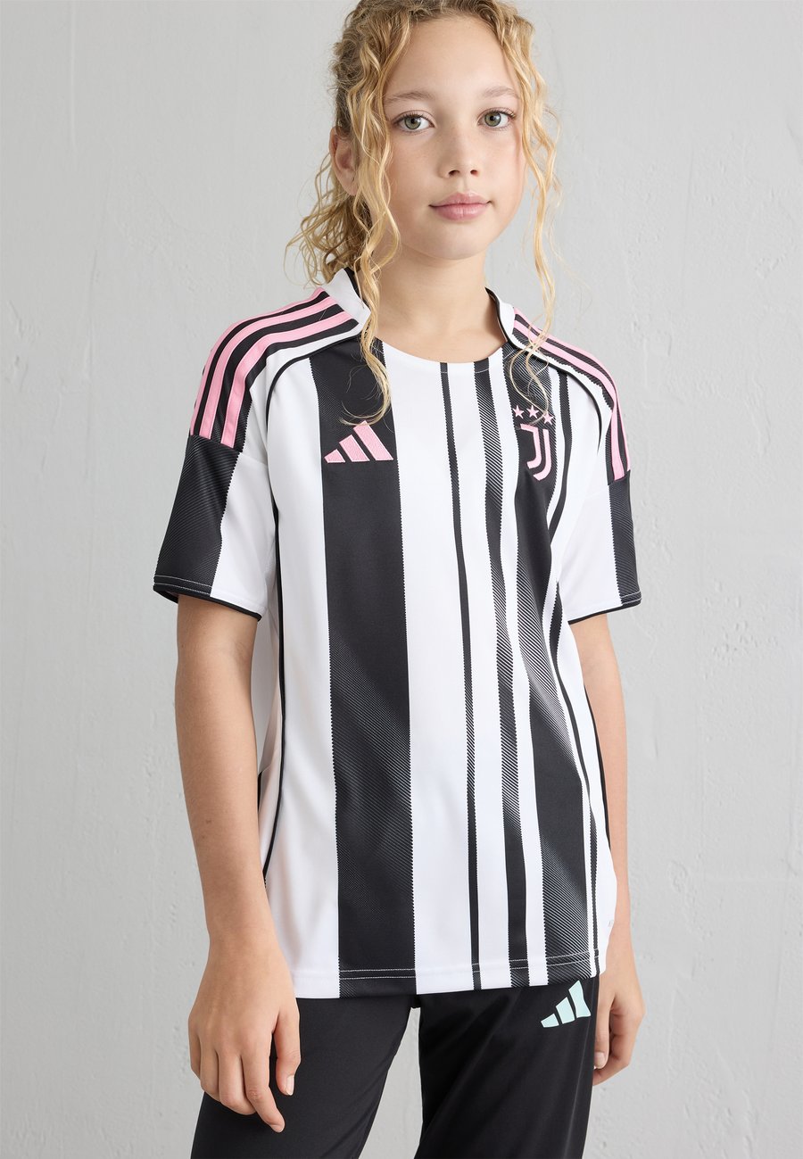 

Футболка Adidas Performance JUVENTUS 25/26 HOME JERSEY KIDS UNISEX, White/Black/White, Белый, Футболка Adidas Performance JUVENTUS 25/26 HOME JERSEY KIDS UNISEX, White/Black/White
