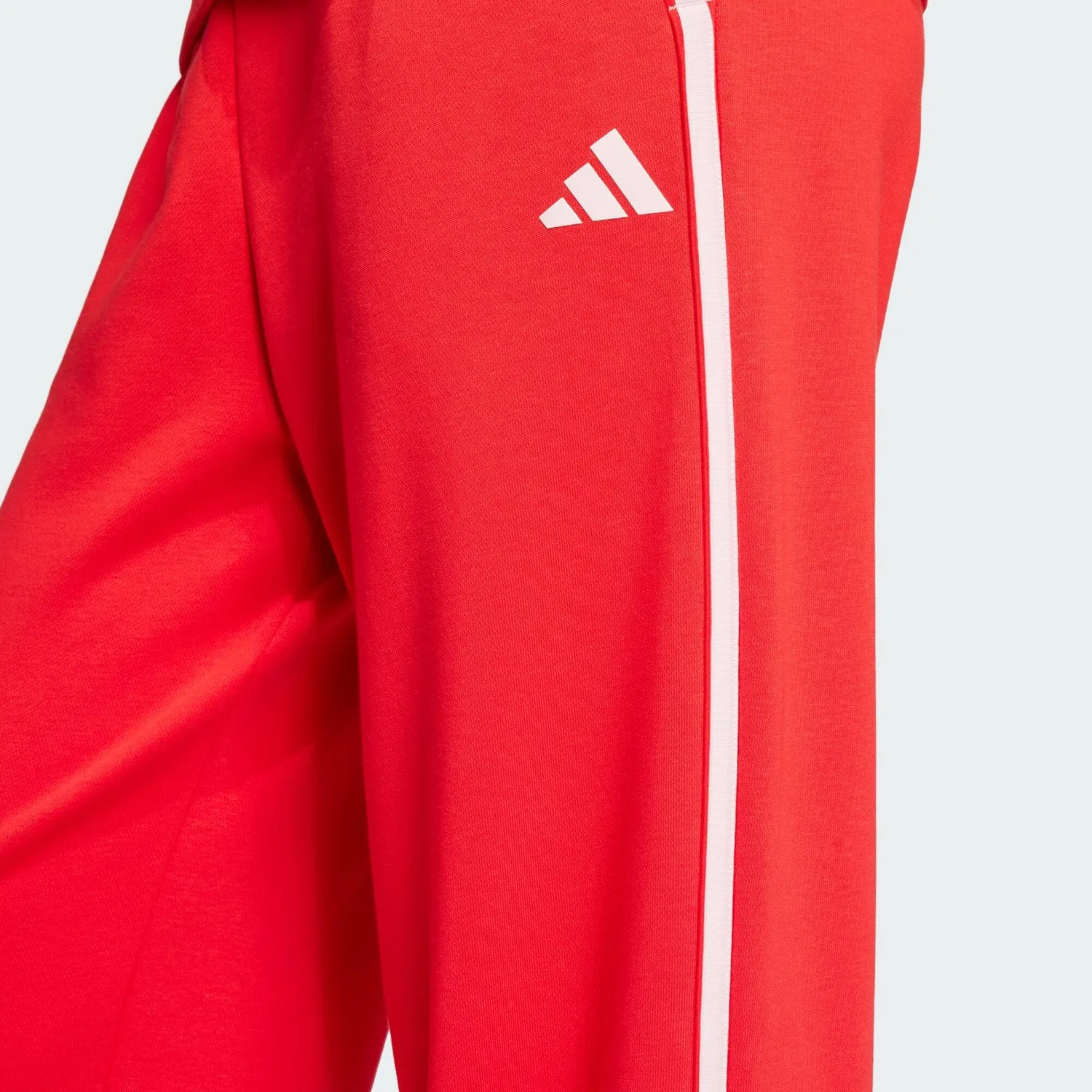 Женские спортивные штаны с принтом Essentials Color Pop French Terry Adidas, Hellrot — фото 4