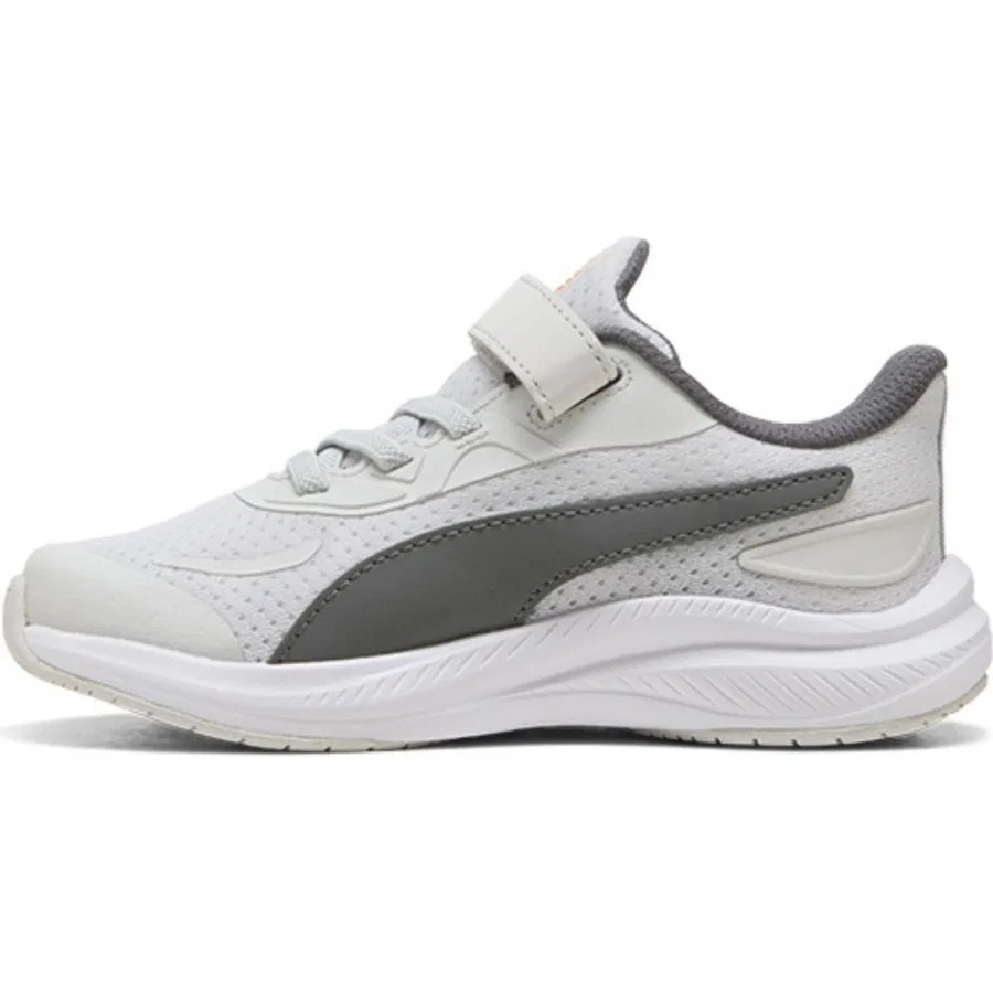 Детские кроссовки с эластичными шнурками Skyrocket Sneakers Puma, Серо-белый — фото 2