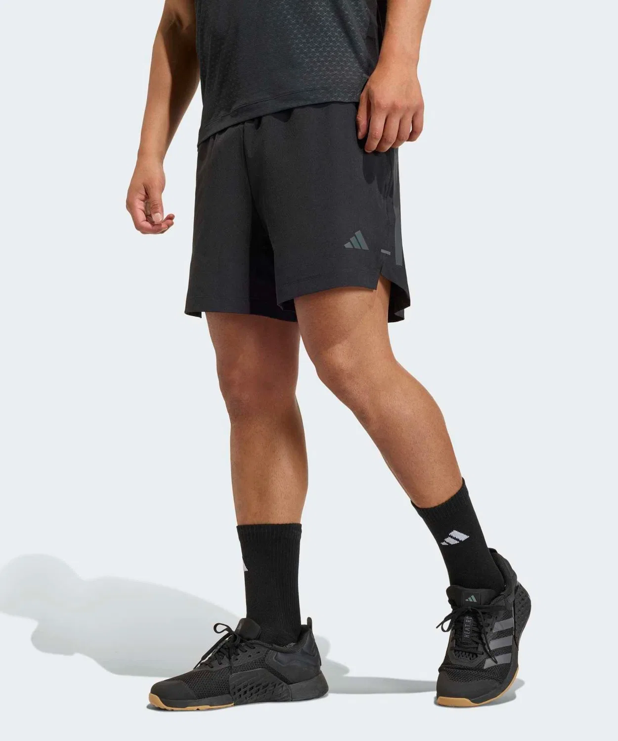 Мужские шорты с технологией Climacool D4T Power Three Stripes Adidas, Black