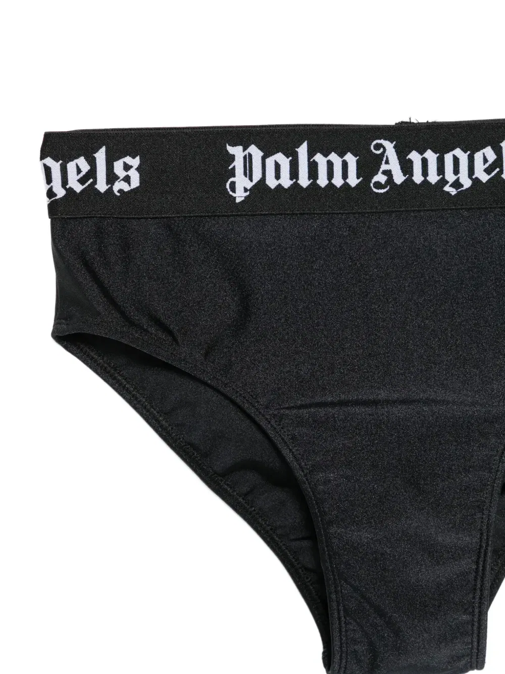 Бикини с логипированной лентой Palm Angels Kids, черный — фото 3