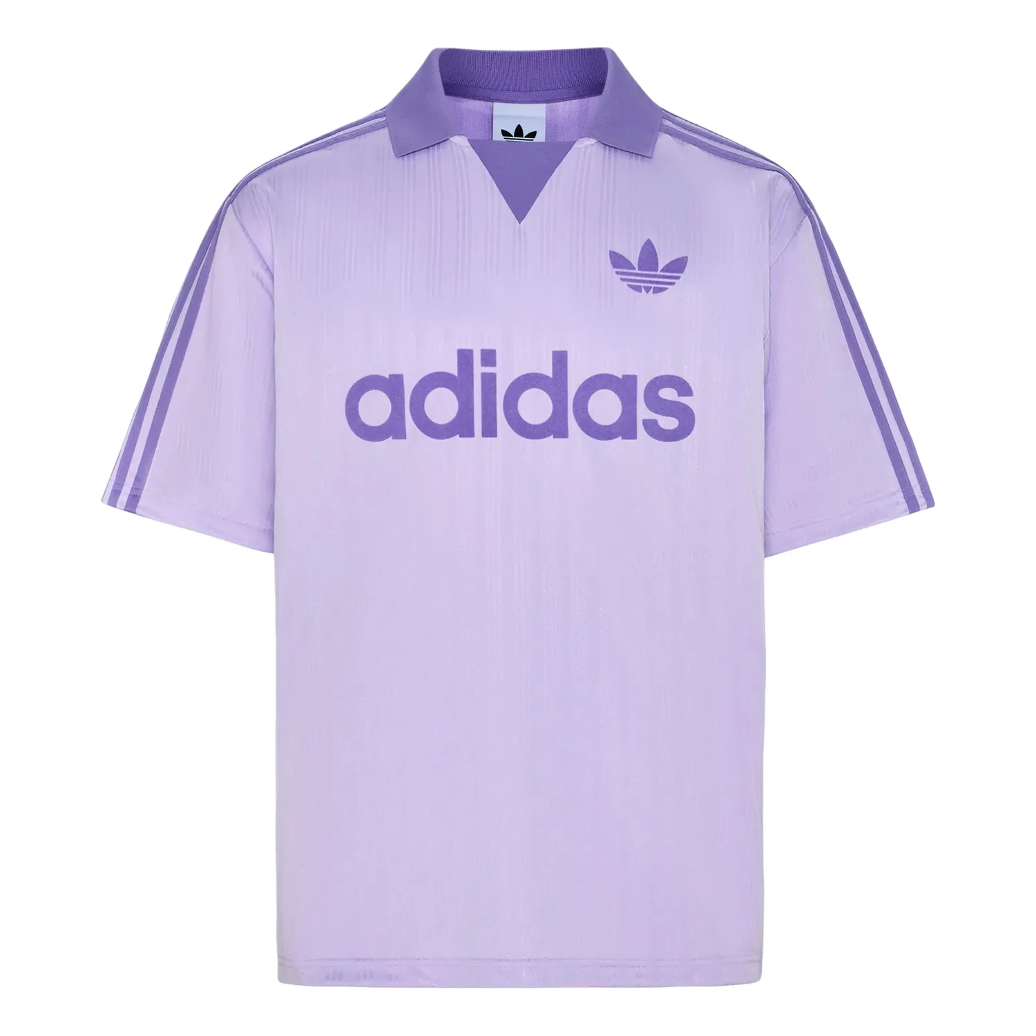Мужское поло Collared Goalie Polo Shirts Asia Sizing 'Purple' adidas, фиолетовый