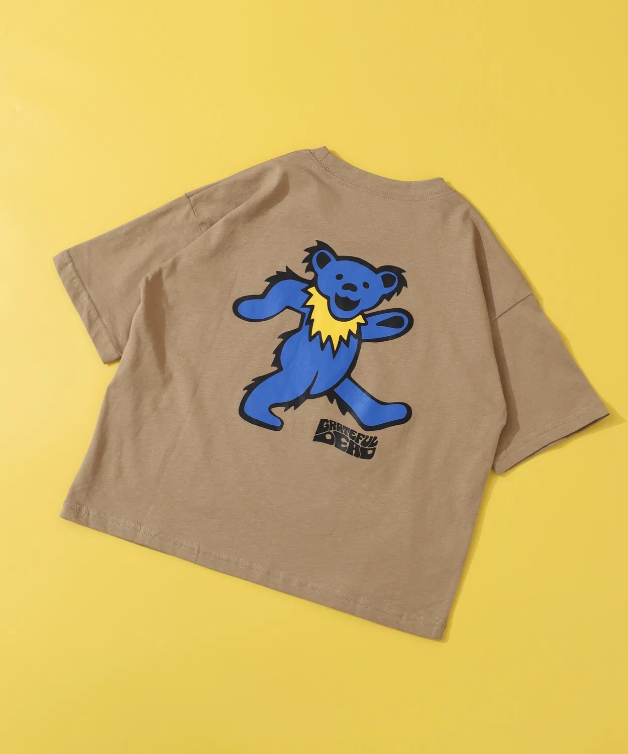 Детская футболка с принтом GRATEFUL DEAD Grateful Dead, Beige系1