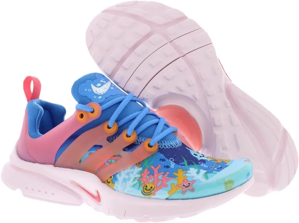 Детские кроссовки для мальчиков Nike Presto SE PS, Light Photo Blue/Summit White — фото 4