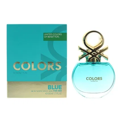 Туалетная вода женская Benetton Colors Blue, 50 мл