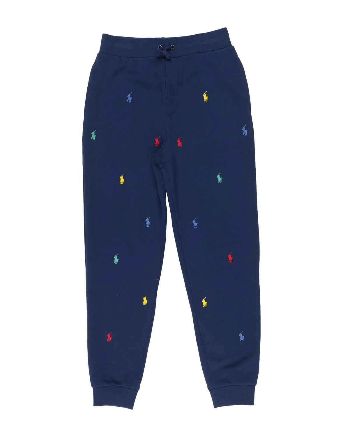 Детские спортивные штаны для мальчиков с принтом Polo Pony Fleece Jogger Pant Polo Ralph Lauren, темно-синий