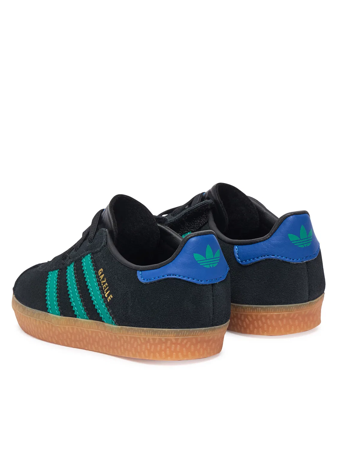 Кроссовки для мальчика Gazelle Comfort Closure Elastic Lace Adidas, черный — фото 3