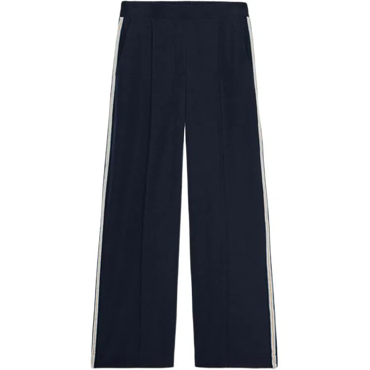 Женские брюки свободного кроя с широкой штаниной Sea Blue ZARA, Sea Blue