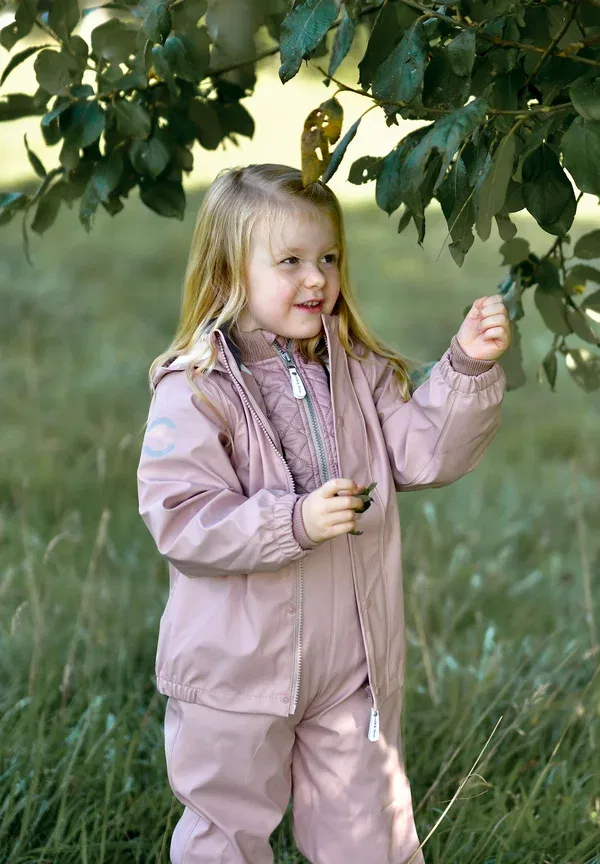 Дождевой костюм, ветрозащитный, водонепроницаемый, Rainsuit Mikk-line, Adobe Rose — фото 2