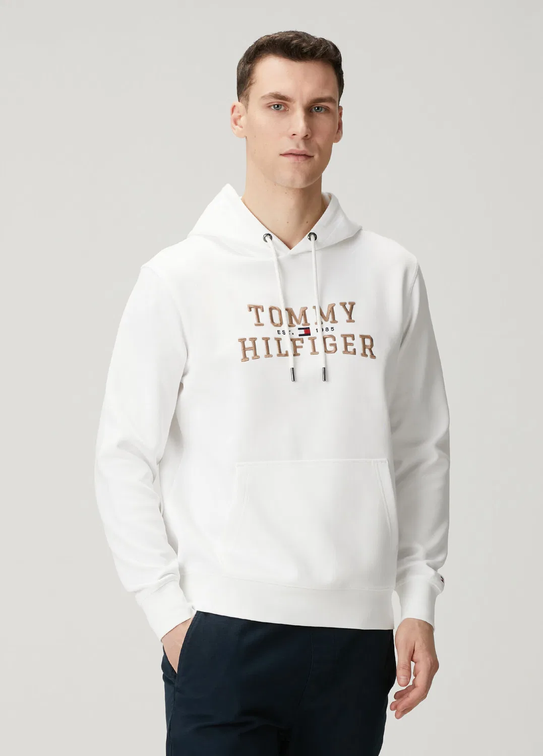 Свитшот с капюшоном Icon Tommy Hilfiger, white