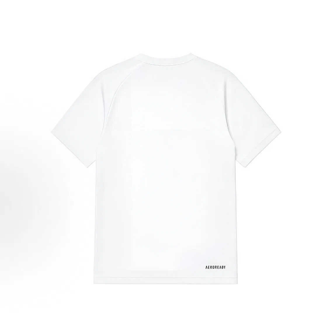 Футболка с круглым вырезом, прямая посадка, Adidas, White — фото 3