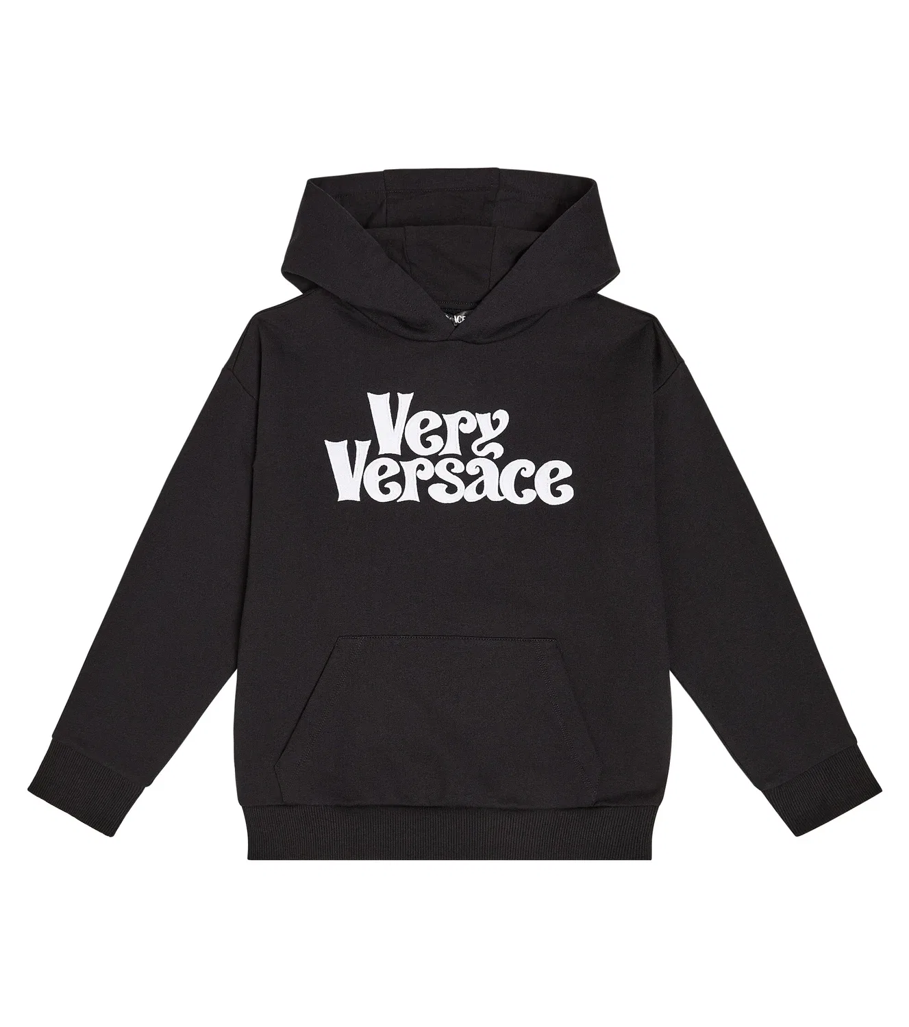 Толстовка с принтом Versace Kids, черный