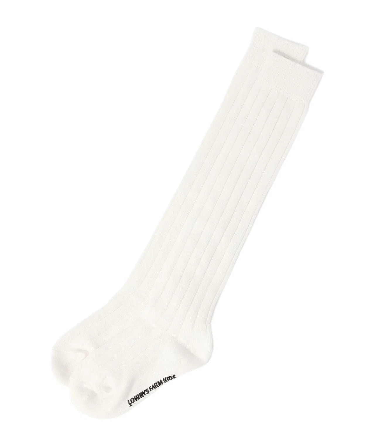 Детские носки с рюшами, с антискользящим логотипом, модель 1050972 LOWRYS FARM, Off White