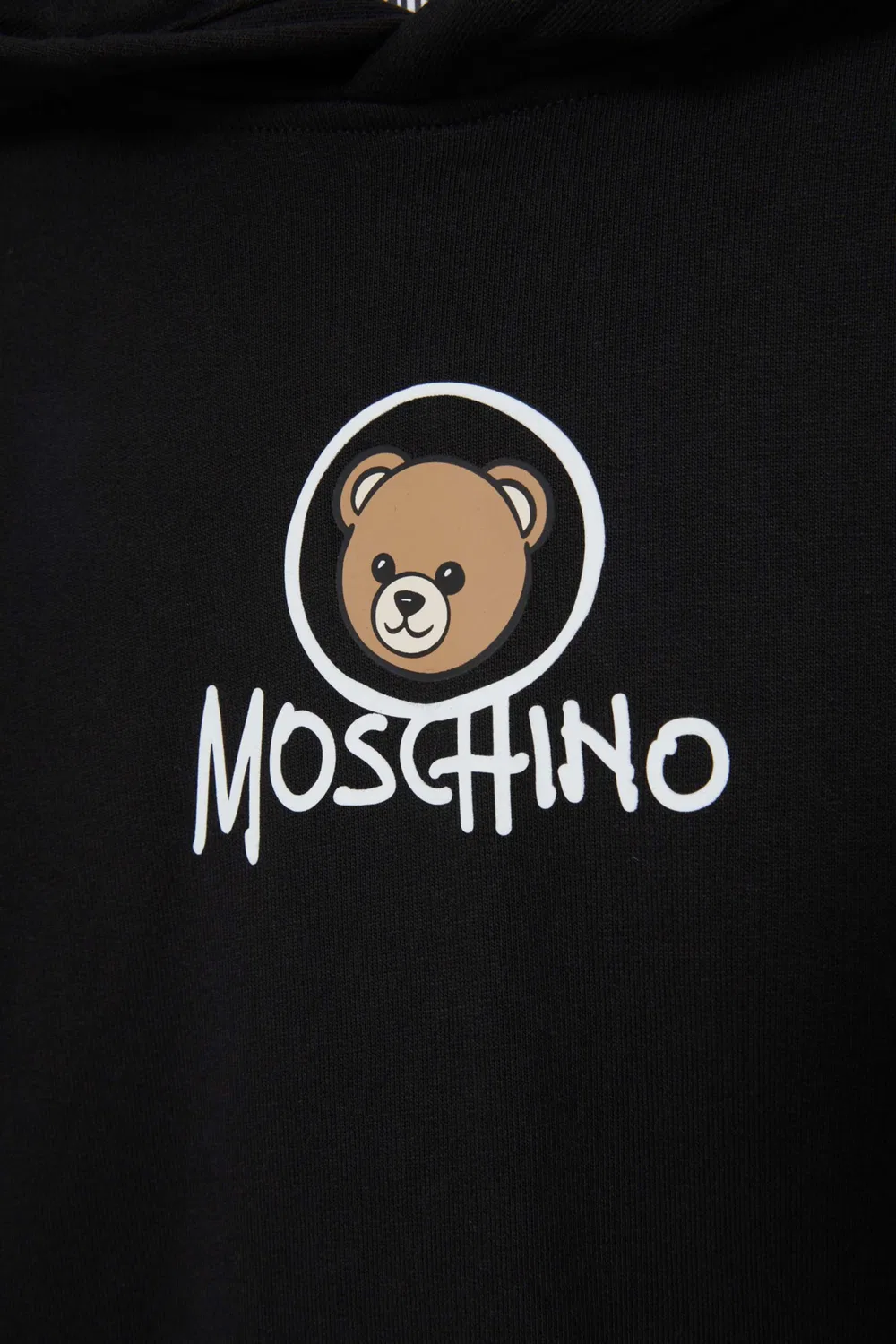 Комплект спортивный с капюшоном Moschino, черный — фото 4