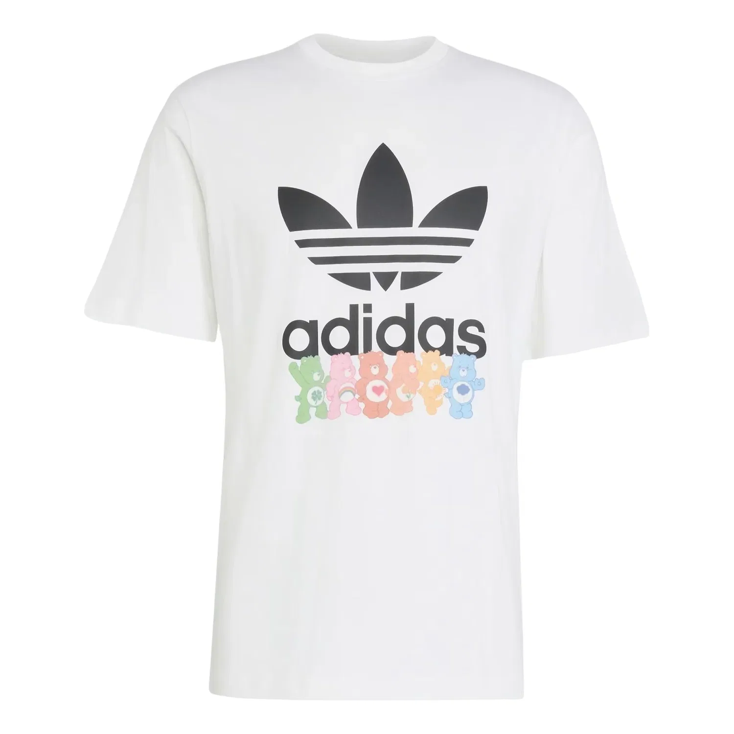 Мужская футболка с принтом Adidas x Care Bear Ti T-Shirt Asia Sizing, белый