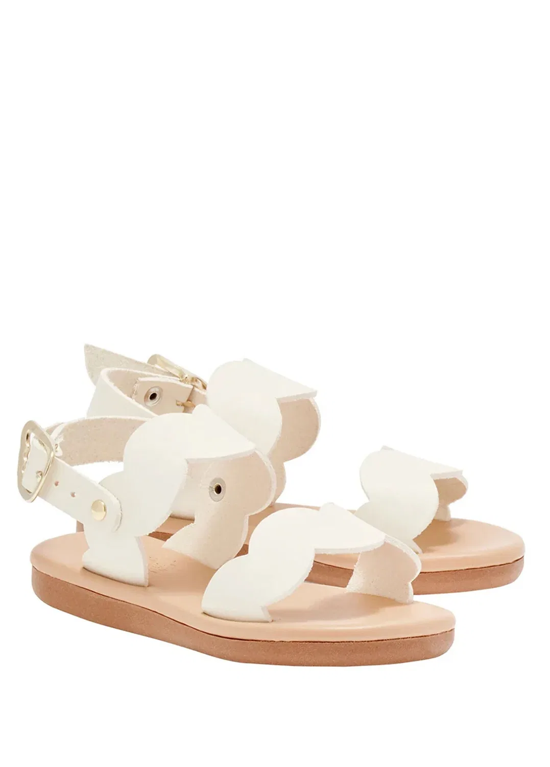 Сандалии детские Ancient Greek Sandals Little Koxili, broken white — фото 2