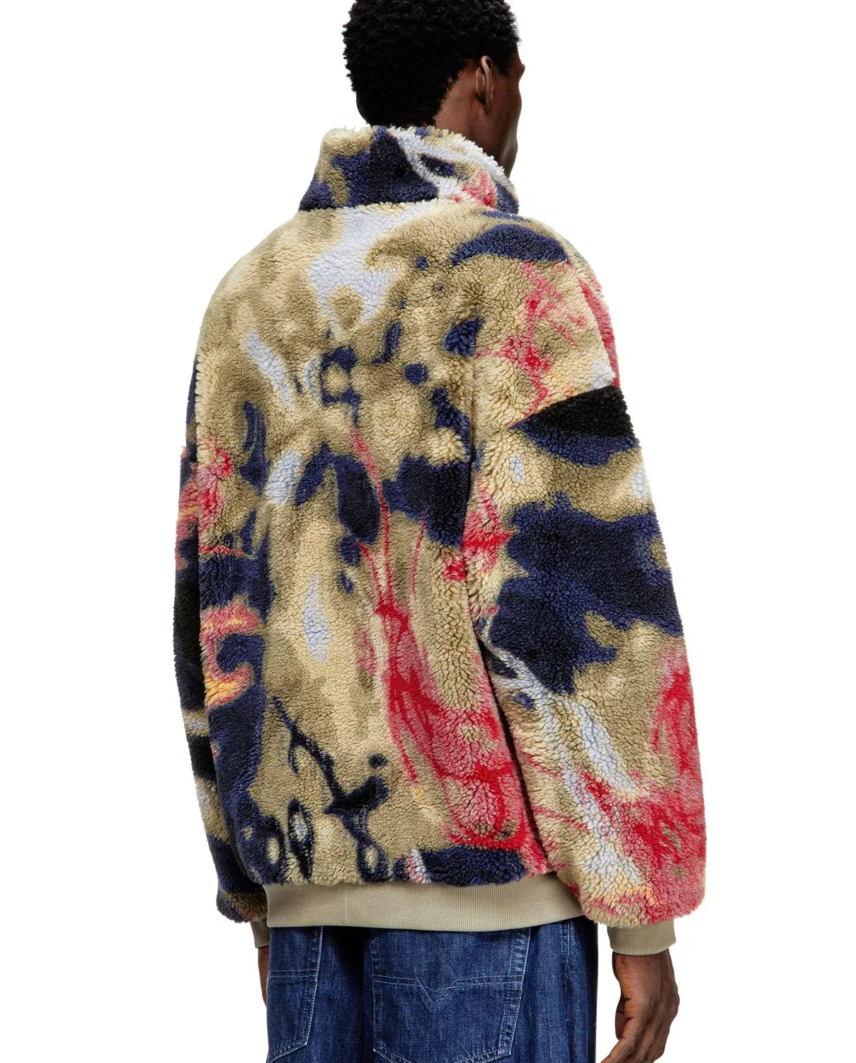 Мужская куртка с принтом Diesel, Multicolor — фото 2