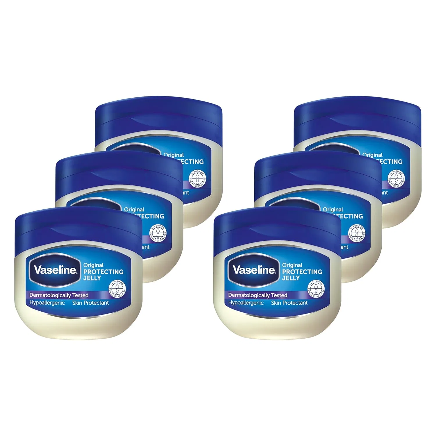 Защитный вазелин Original Protecting Jelly от Vaseline, 6 x 50 мл Vaseline
