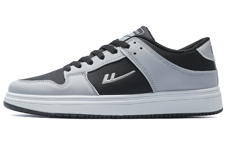 

Кроссовки WARRIOR Skateboarding Shoes Unisex Low-top Gray/Black, серый/черный