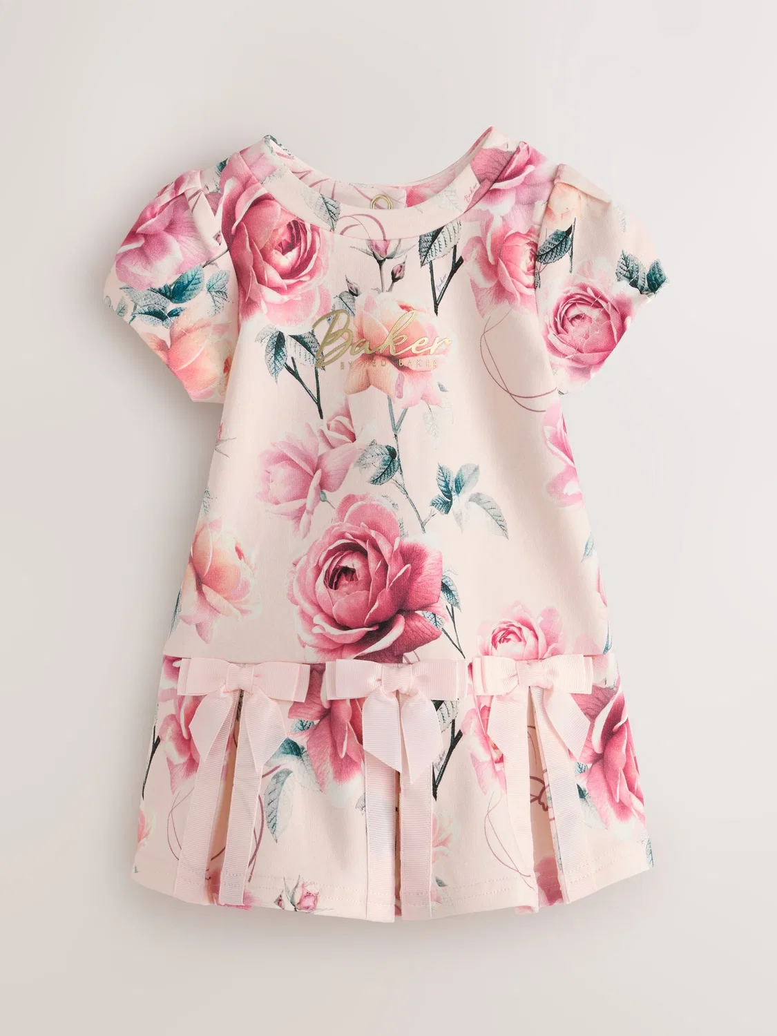Платье с бантом Baker by Ted Baker, принт