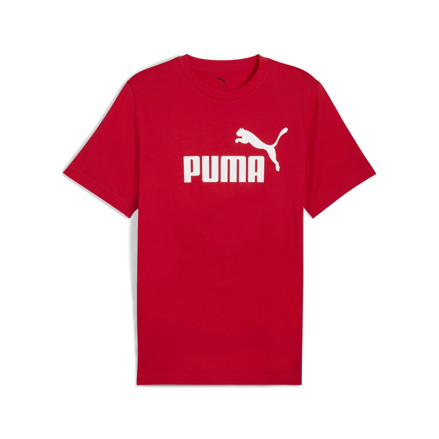 Детская хлопковая футболка с логотипом PUMA, For All Time Red
