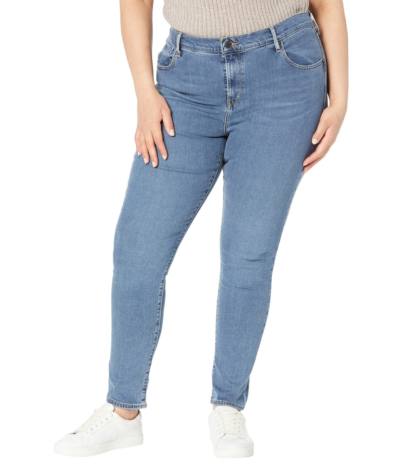 

Джинсы Levi's Premium, Plus Size 721 High-Rise Skinny