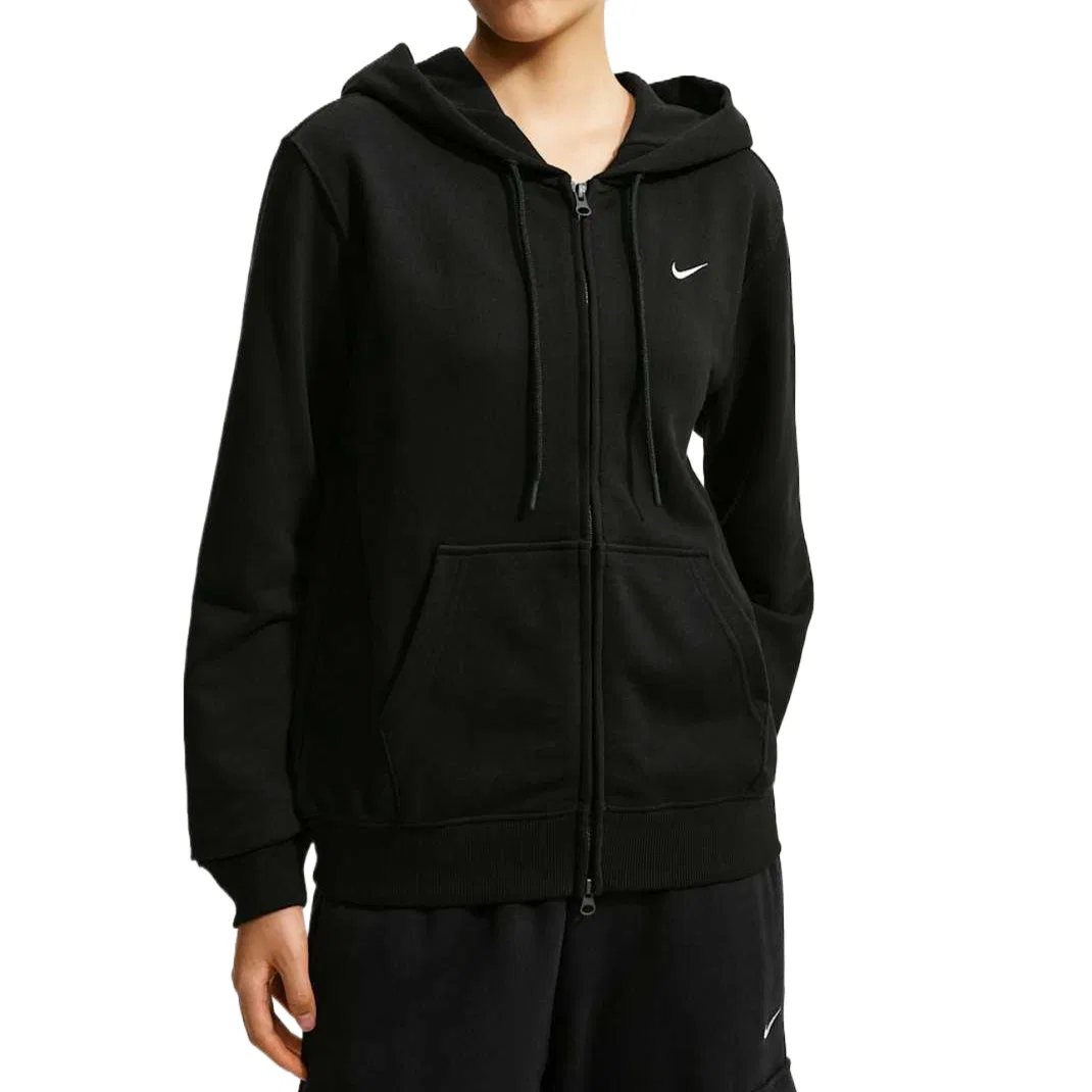 Женский свитшот с капюшоном Nike All Black/Sail White