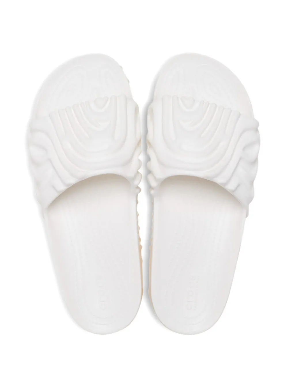 Шлепанцы Pollex из коллаборации с Salehe Bembury Crocs, белый — фото 4