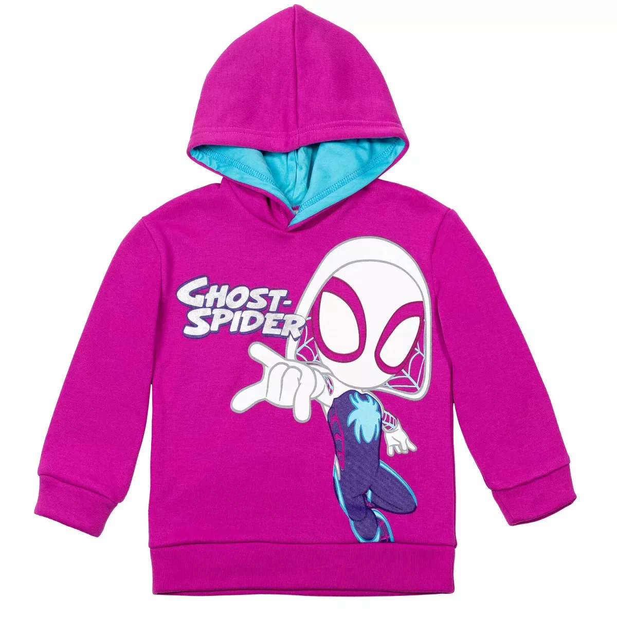 Детское худи для девочек с принтом Ghost-Spider Marvel Ghost-Spider