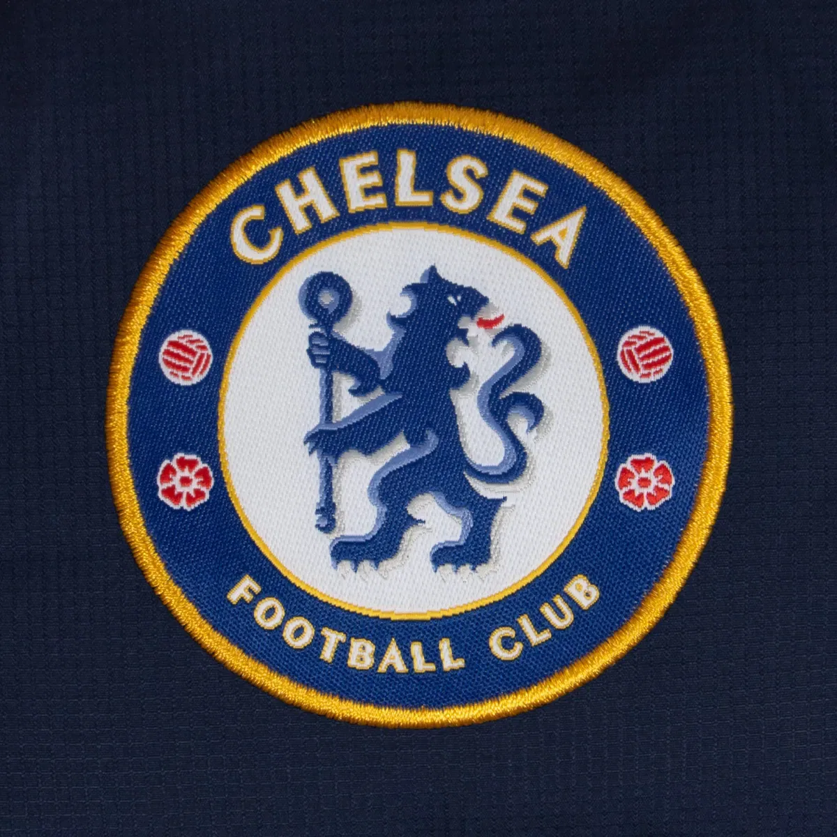 Детская куртка с капюшоном стеганая зимняя Chelsea Fc, Navy — фото 2