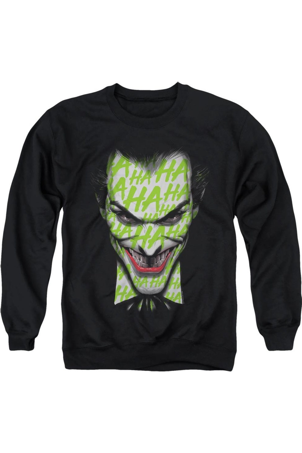 

Толстовка Batman Ha Ha Smile для взрослых с круглым вырезом Gildan, черный