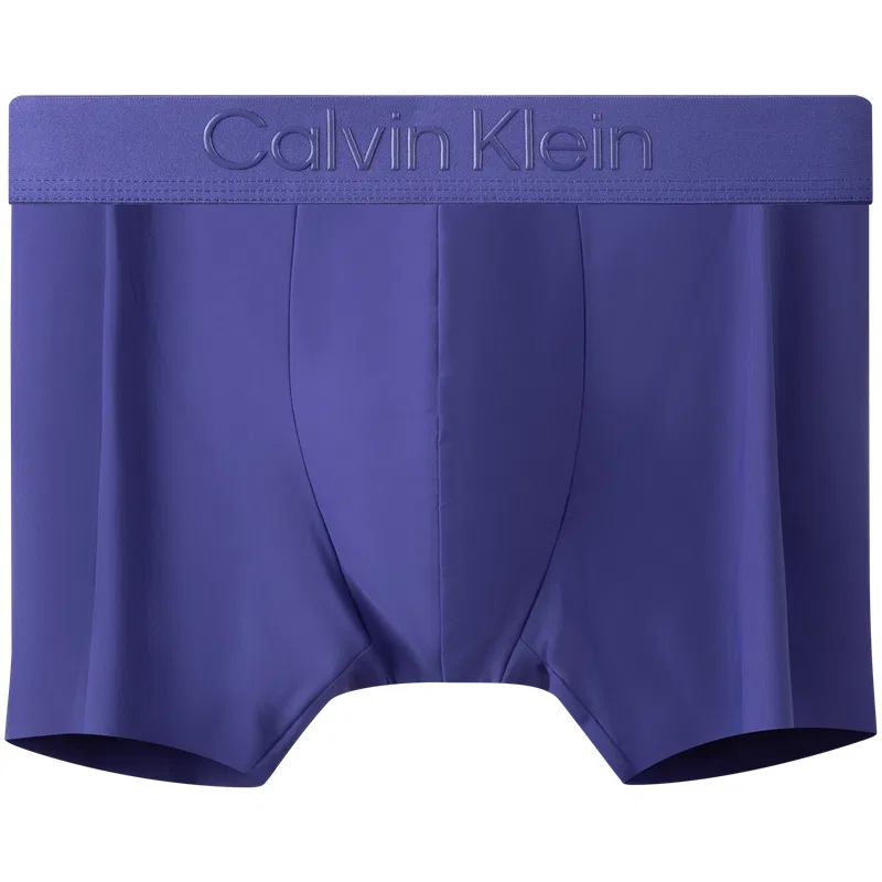 Мужские боксеры с длинной штаниной Calvin Klein, Gray Purple — фото 3