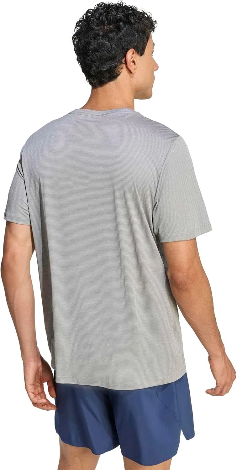 Мужская беговая футболка Adi365 Essentials adidas, Medium Grey Heather — фото 4
