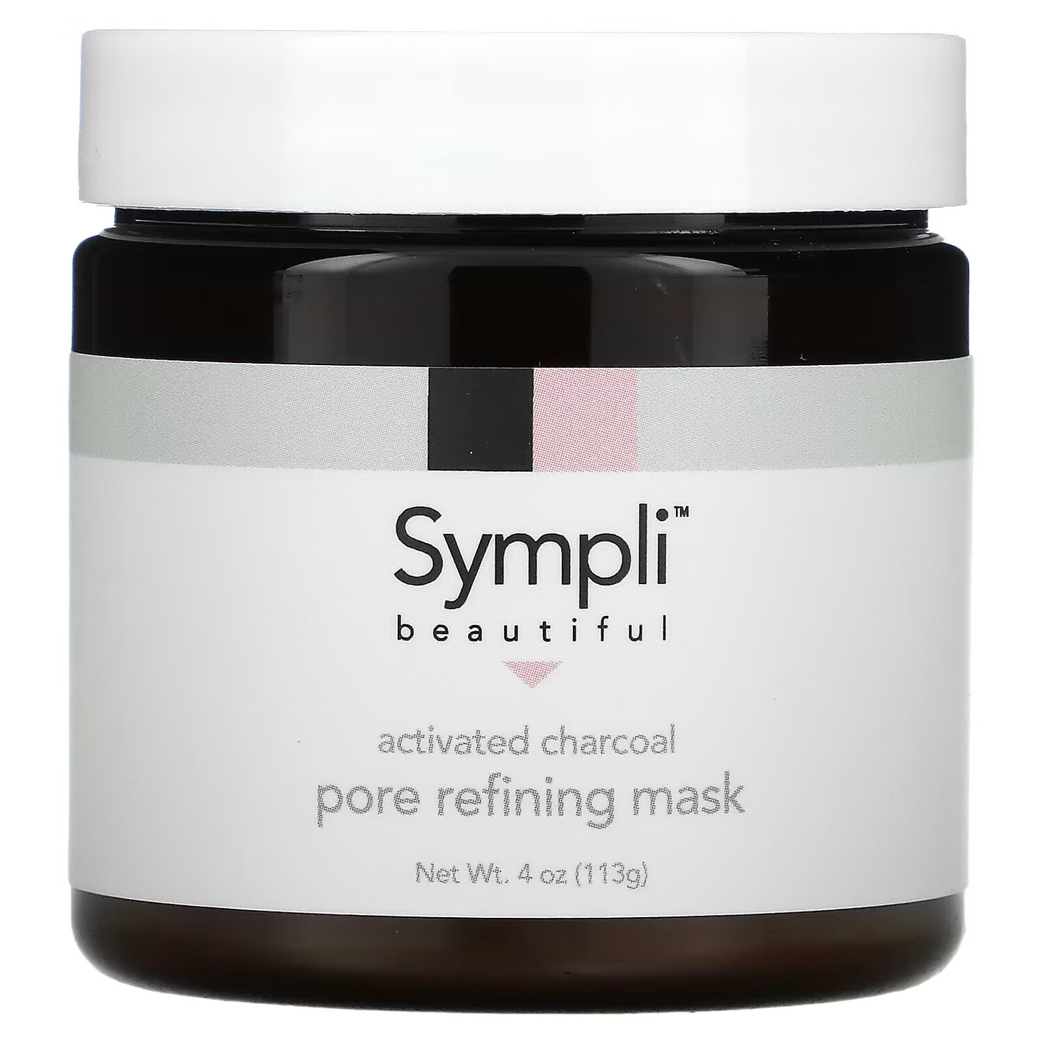 

Sympli Beautiful, маска с активированным углем для очищения пор, 113 г (4 унции)