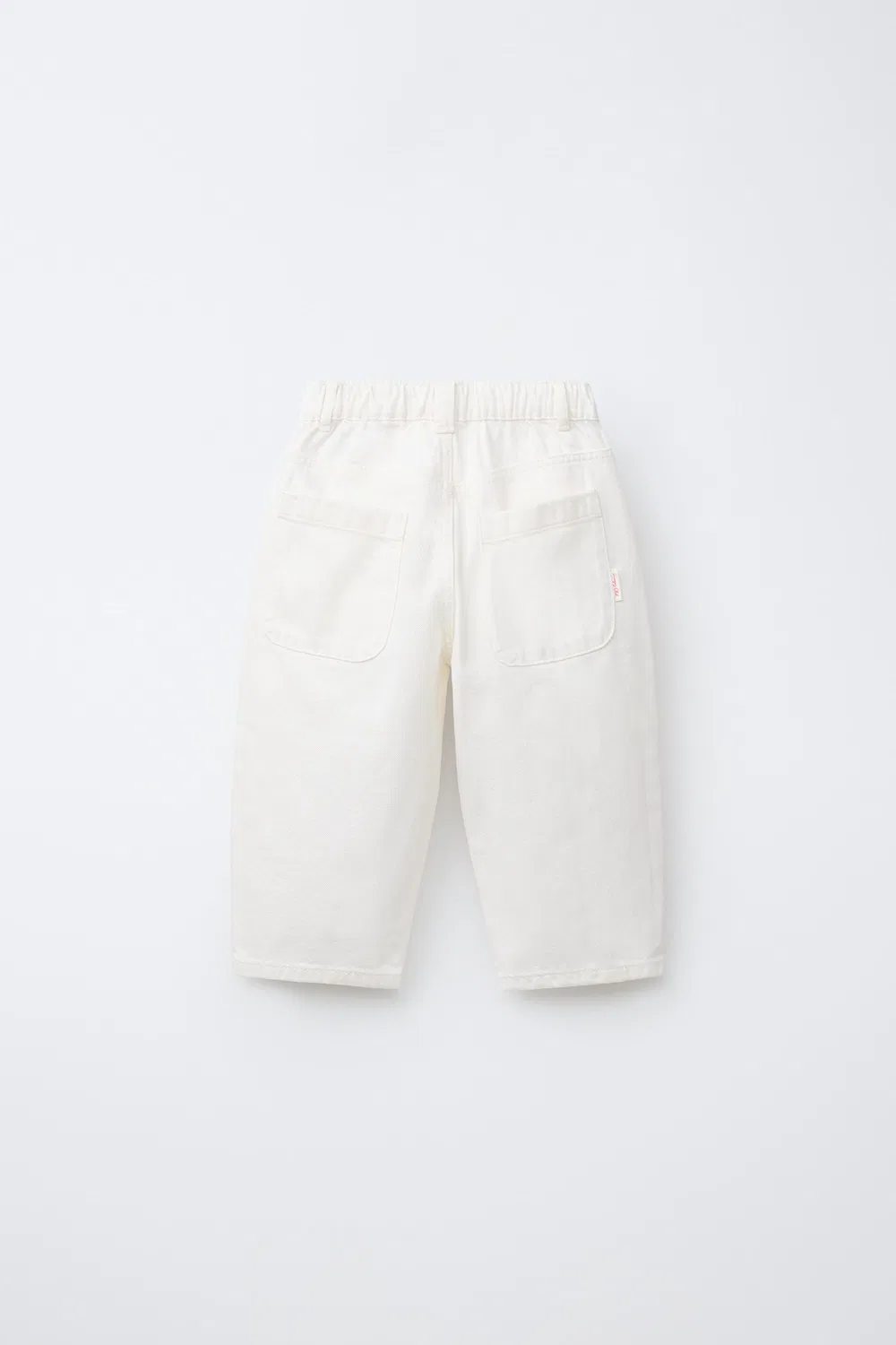 Брюки из мягкой саржи с вышивкой SNOOPY PEANUTS ZARA, Ecru — фото 2