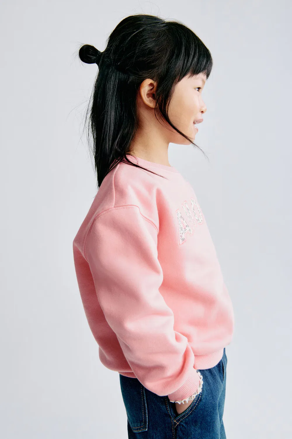 Толстовка с рисунком H&M, Rosa/Amour — фото 3