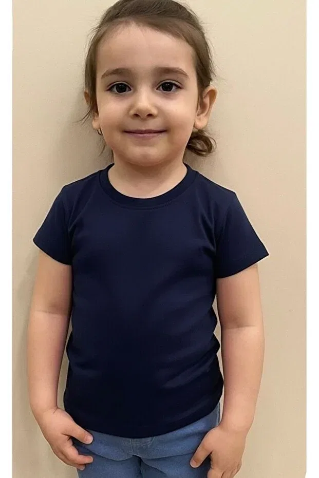 Детская футболка с коротким рукавом Mcrkids, Navy Blue