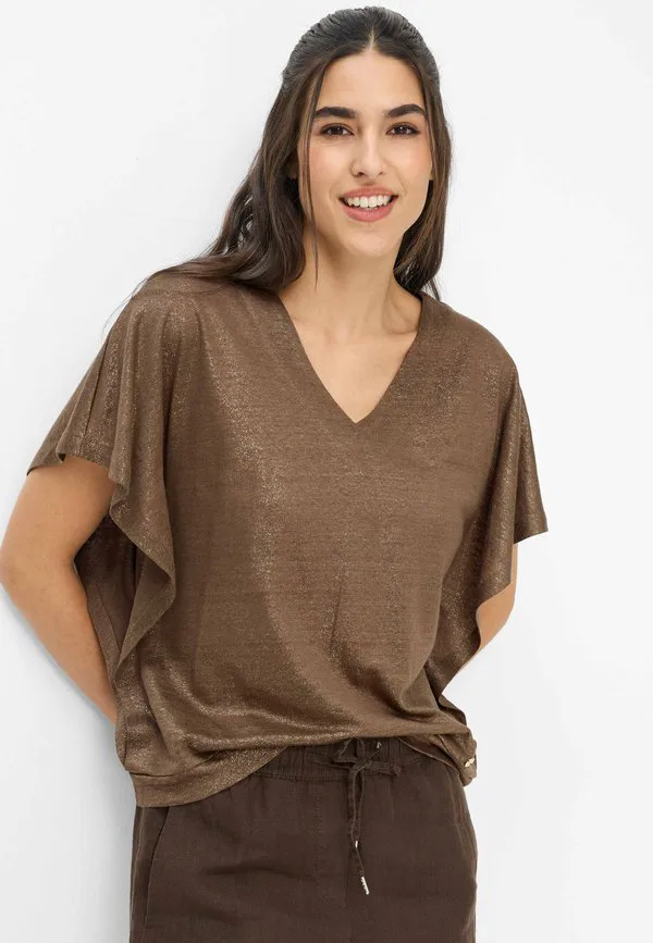 

Стильная базовая футболка кэсси Brax, Mocha Brown, Коричневый, Стильная базовая футболка кэсси Brax, Mocha Brown