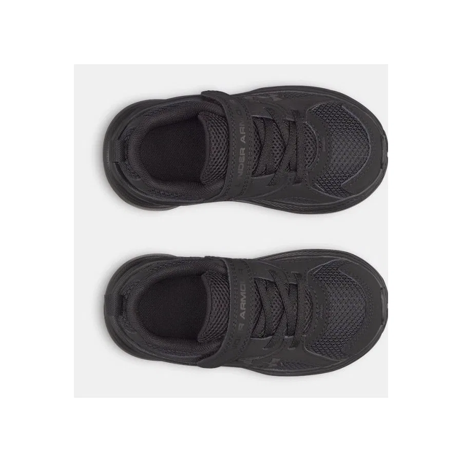 Детские кроссовки с верхом из сетки Under Armour UA Assert 11 Ac, Черный — фото 3