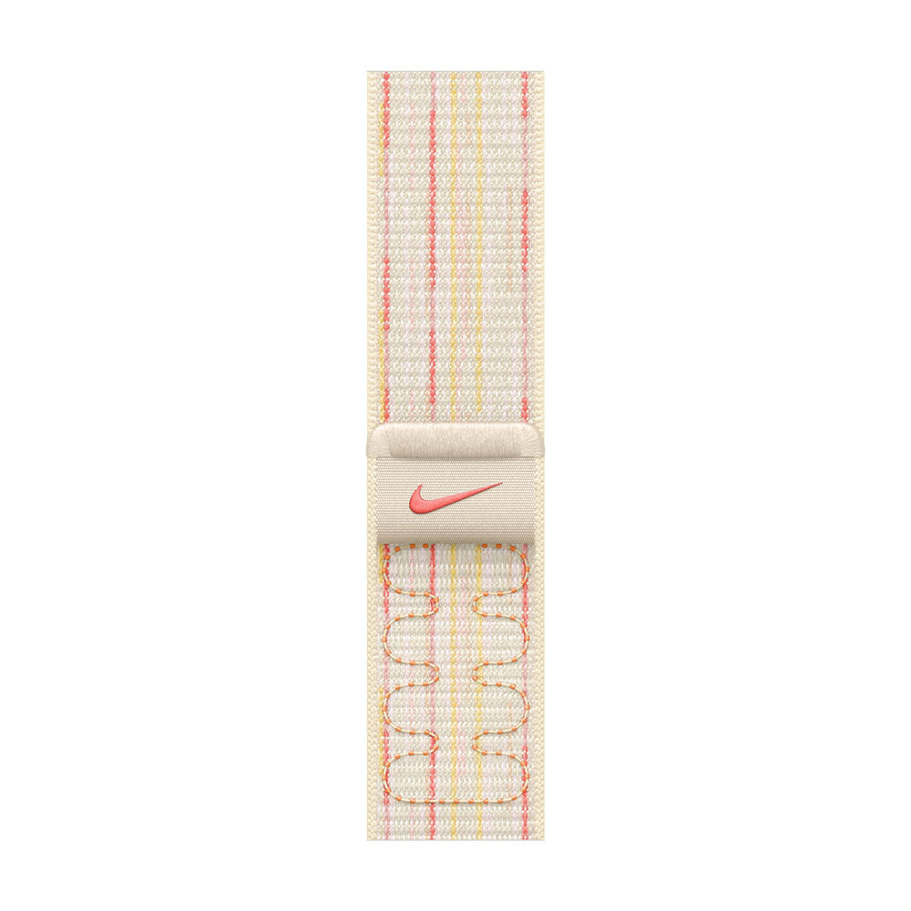 

Ремешок Apple Nike Sport Loop, 46 мм, Starlight/Pink, Бежевый, Ремешок Apple Nike Sport Loop, 46 мм, Starlight/Pink