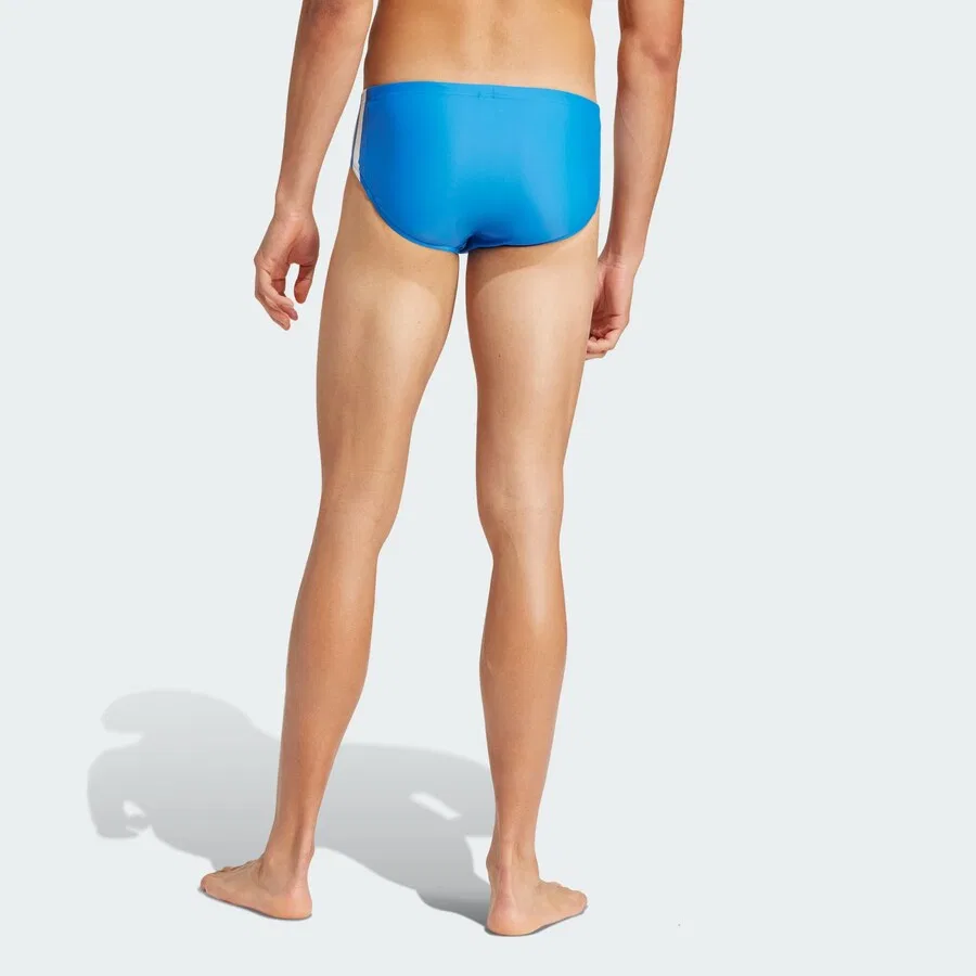 Плавки-шорты ADIDAS PERFORMANCE Athletic Swim Trunks '3-Stripes Swim' небесно-голубого цвета — фото 3