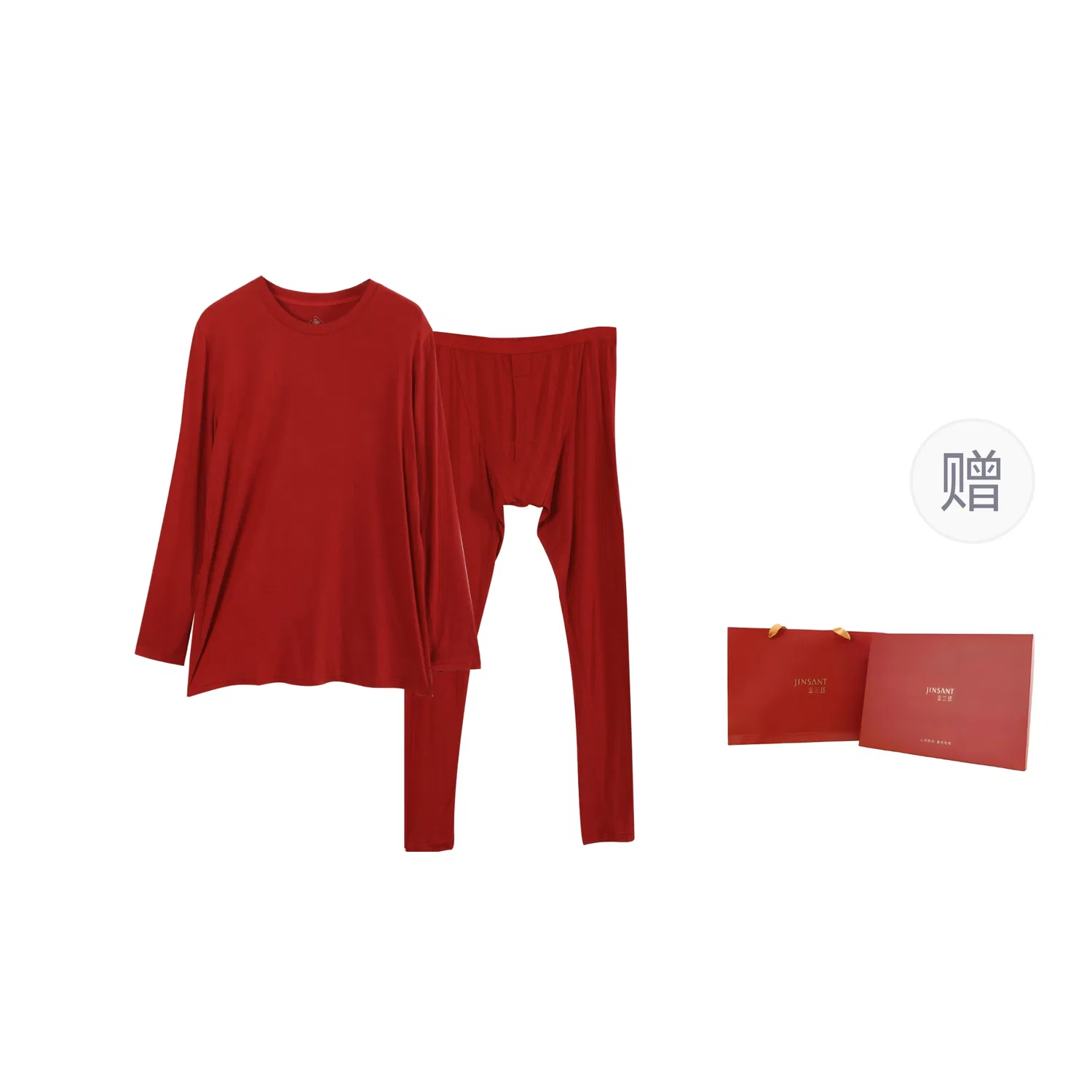 Термобелье детское Caramel Red Male JINSANT, Цвет Caramel Red