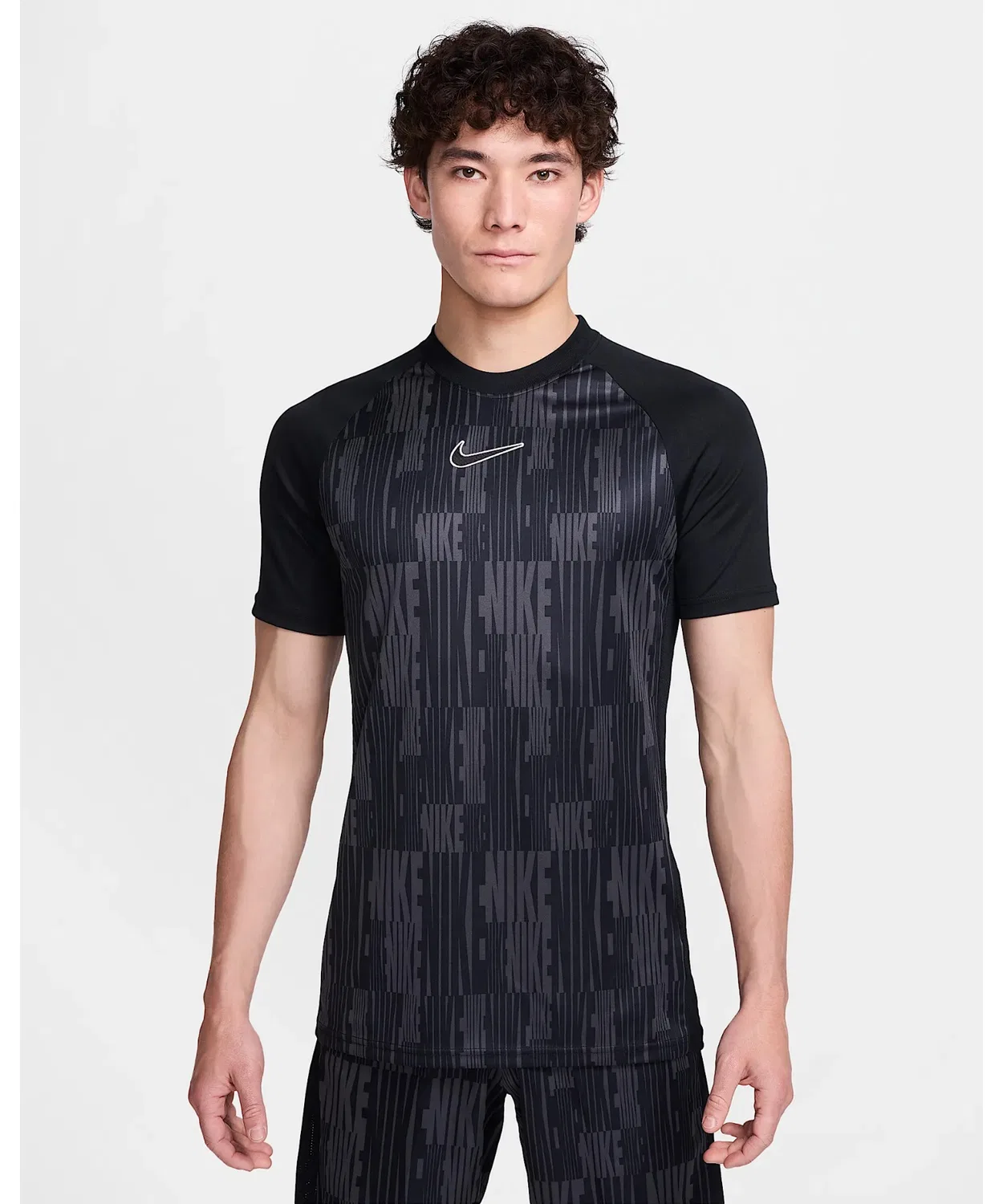 Мужская футболка с принтом AS M NK DF ACD SS TOP NOV NIKE, Black